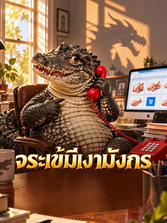 จระเข้มีเงามังกร