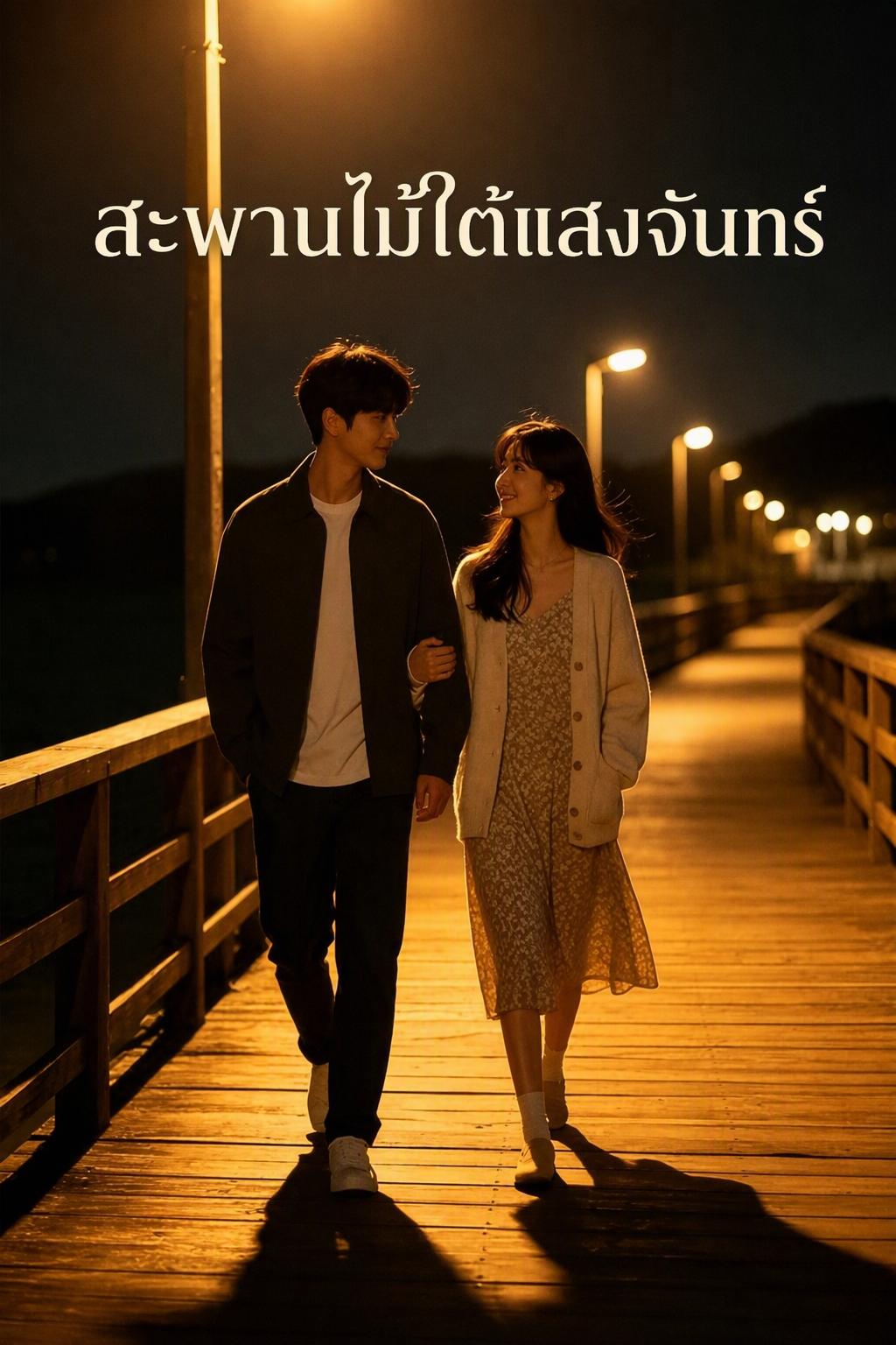 สะพานไม้ใต้แสงจันทร์