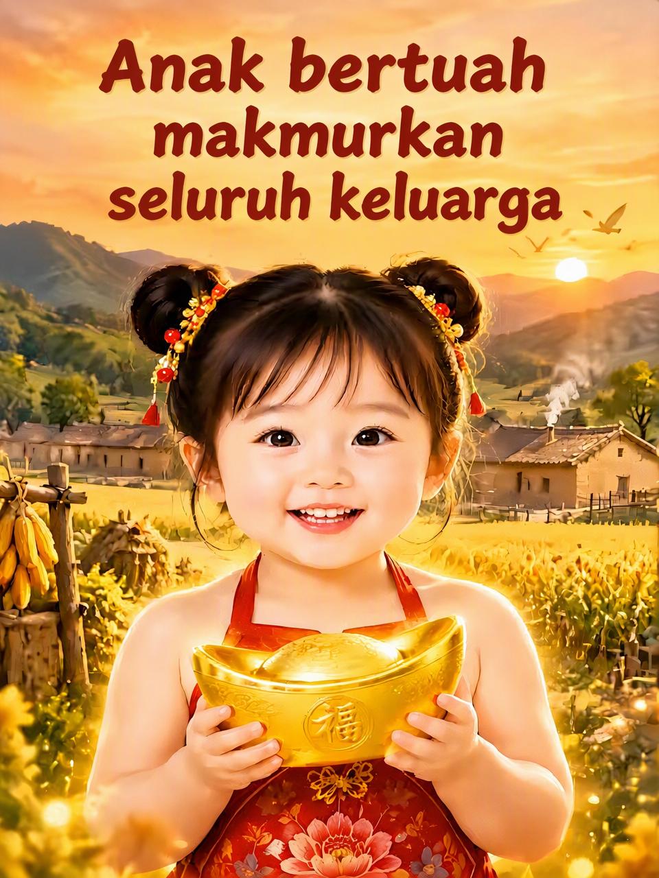 Anak bertuah makmurkan seluruh keluarga