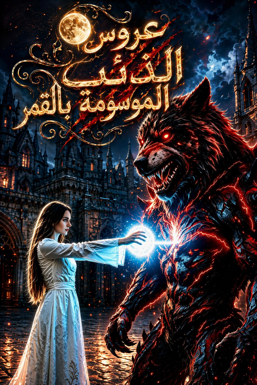 عروس الذئب الموسومة بالقمر