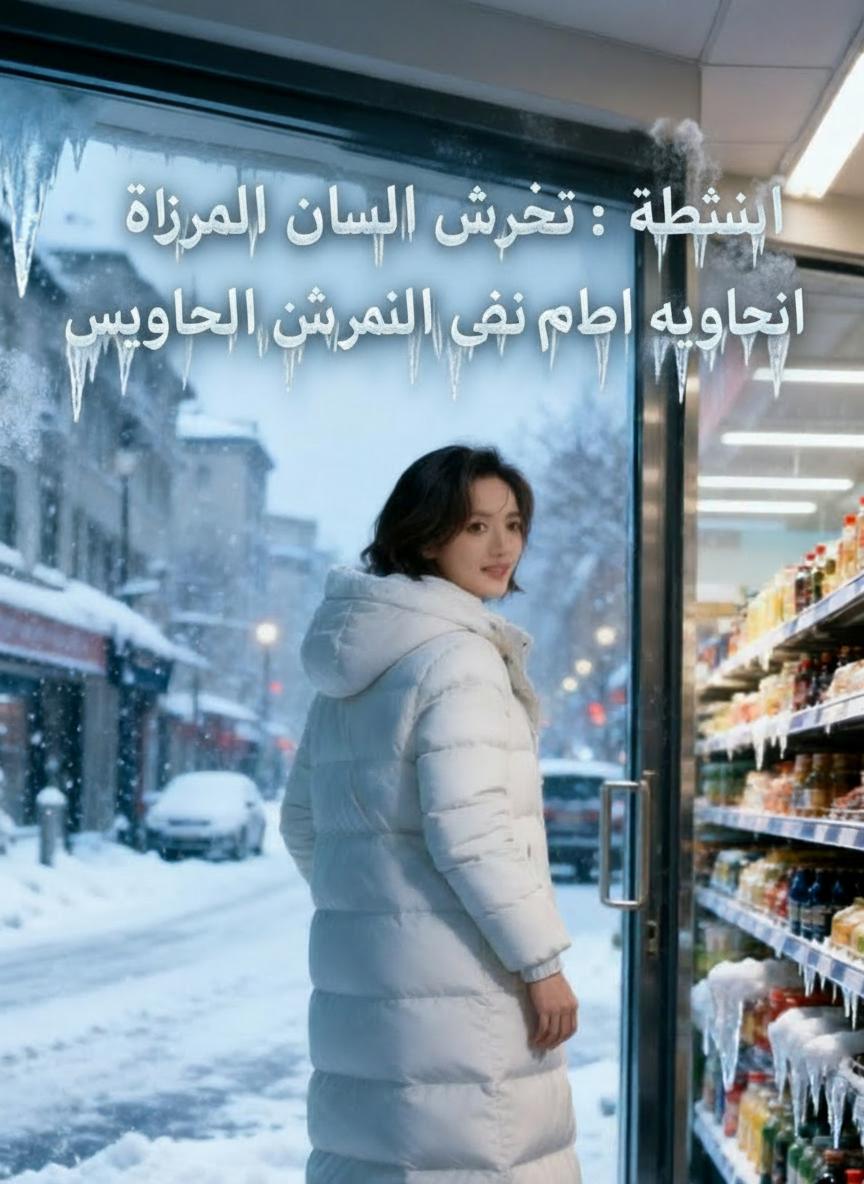 نهاية العالم الصقيعية: بقائي مع ابنتي في السوبر ماركت