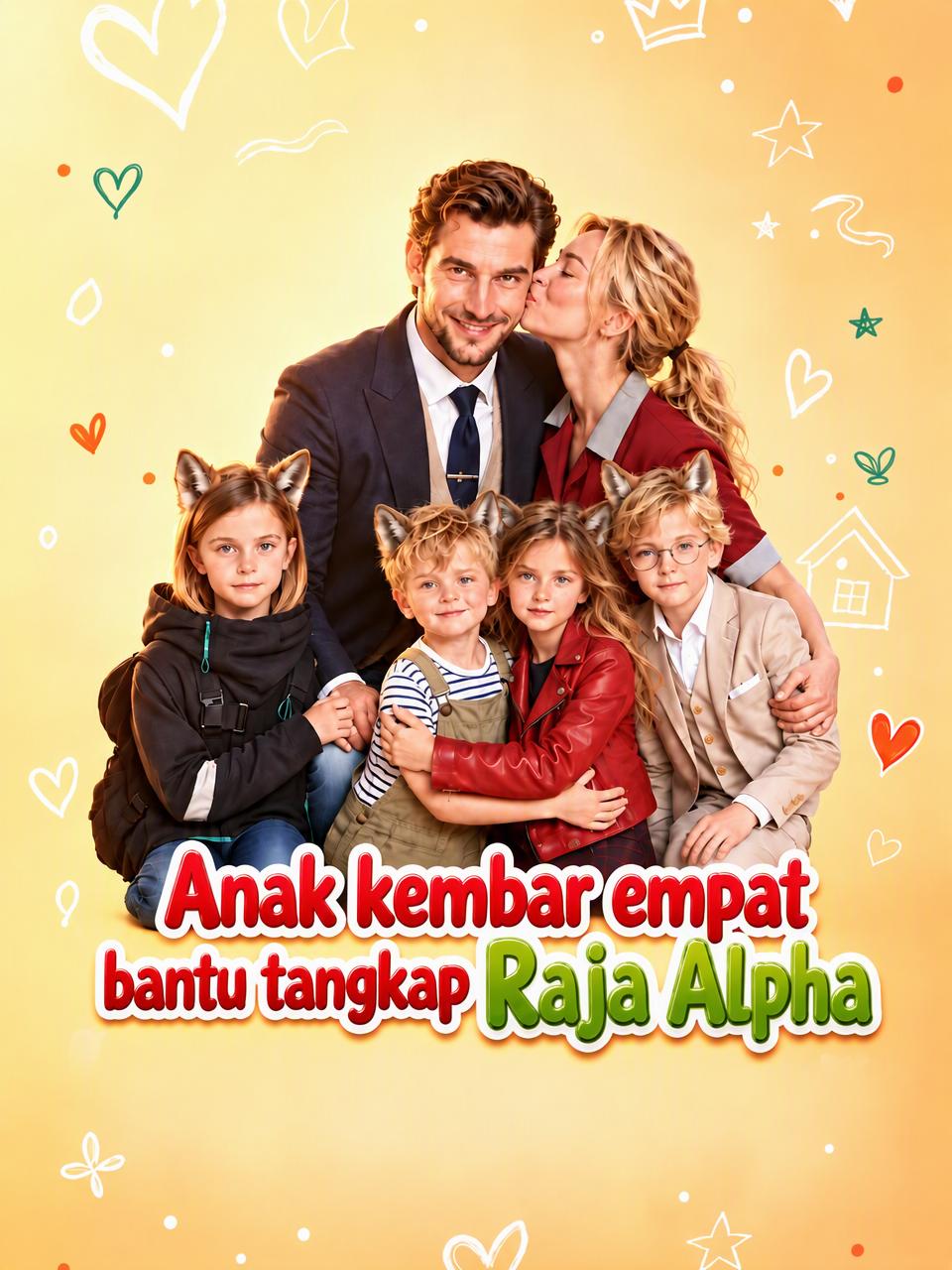 Anak kembar empat bantu tangkap Raja Alpha