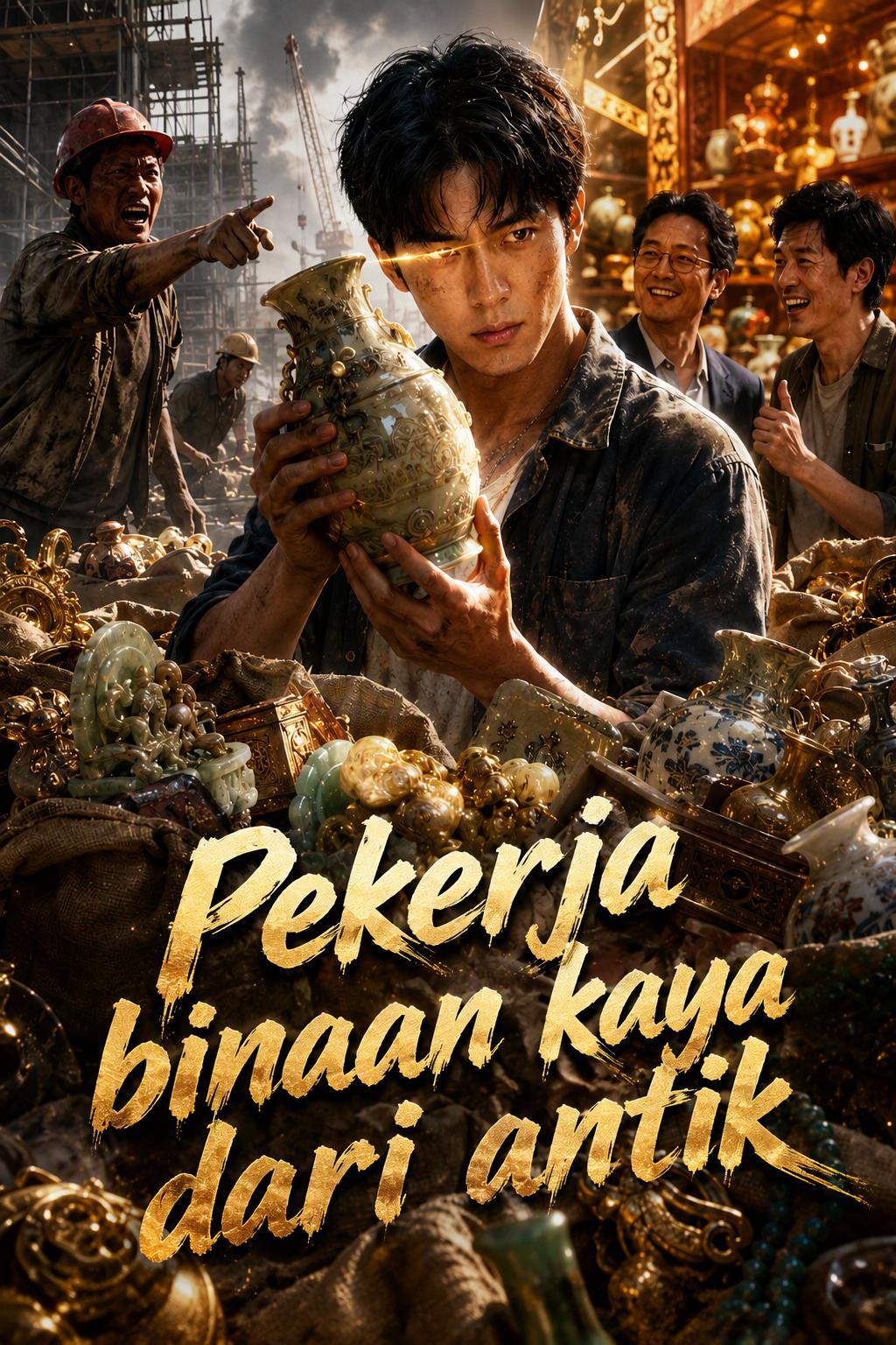 Pekerja binaan kaya dari antik
