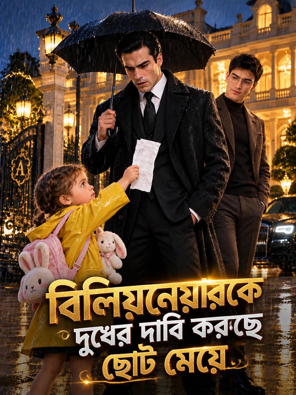 বিলিয়নেয়ারকে দুধের দাবি করছে ছোট মেয়ে