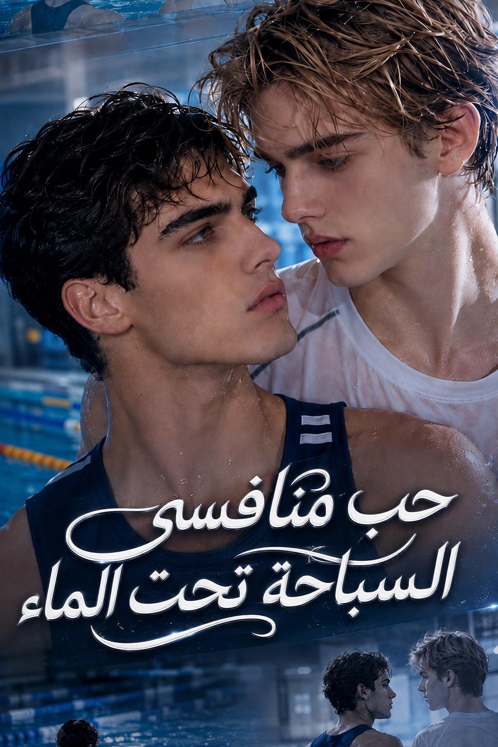 حب سري بين غريمين تحت الماء