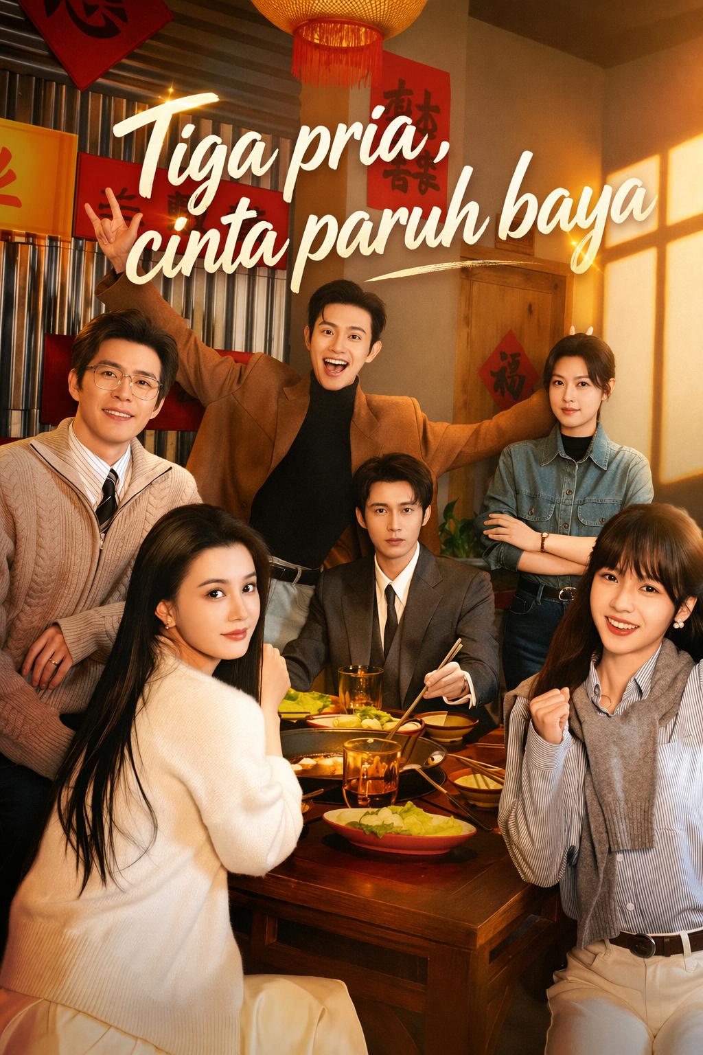 Tiga pria, cinta paruh baya