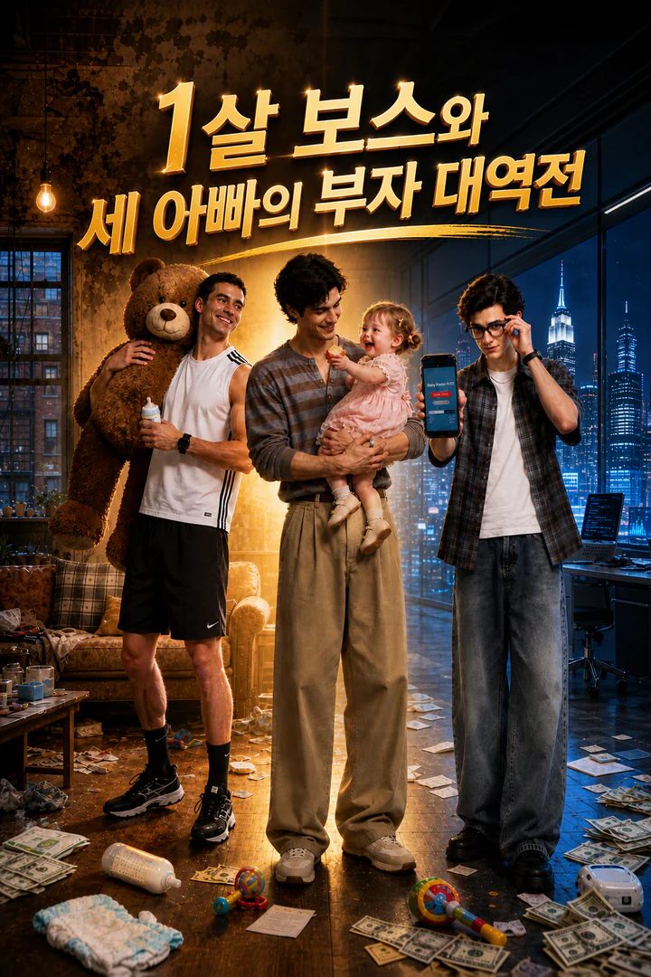 1살 보스와 세 아빠의 부자 대역전
