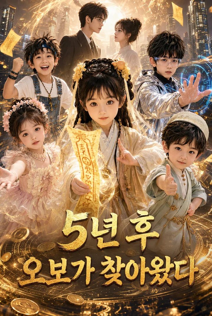 다섯 아이가 백만장자 아빠를 찾았다