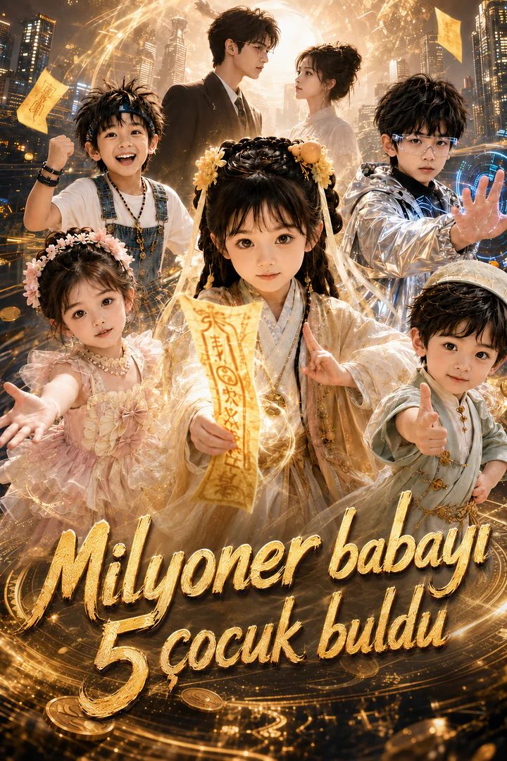 Milyoner babayı 5 çocuk buldu