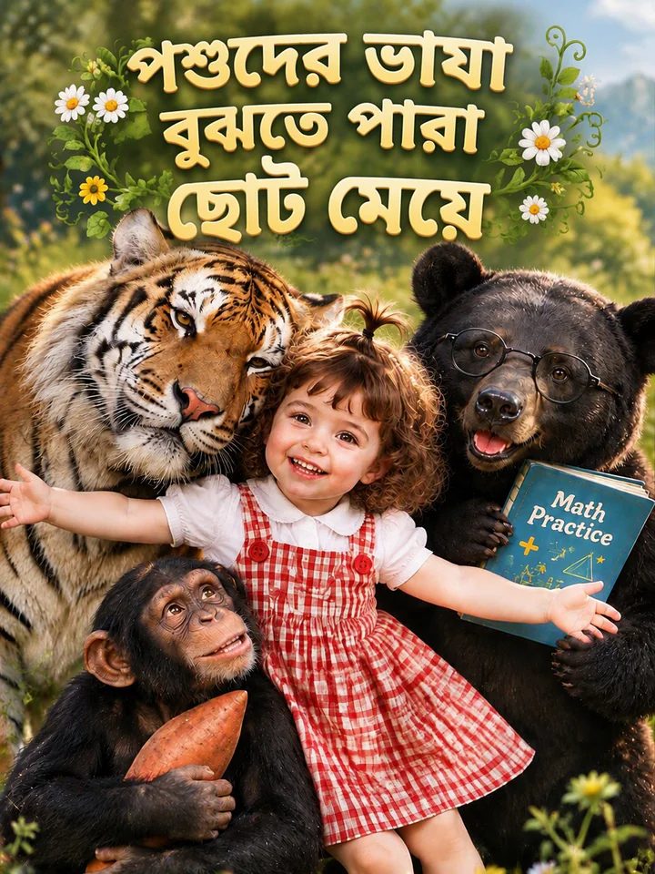 সব প্রাণীর সঙ্গে কথা বলা ছোট্ট মেয়ে