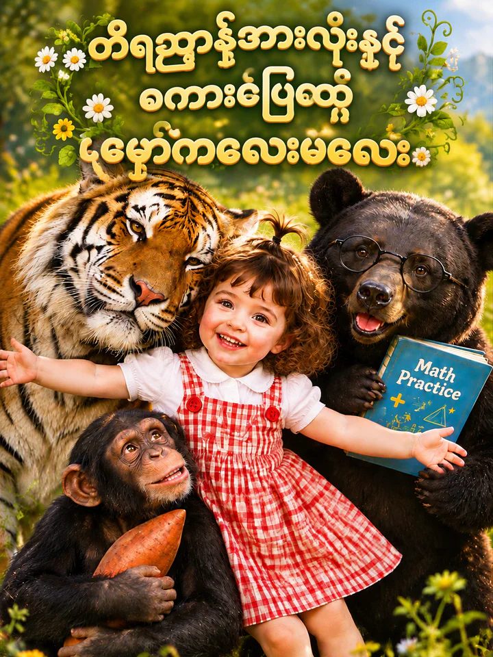 တိရစ္ဆာန်အားလုံးနှင့် စကားပြောနိုင်သော ကလေးမလေး
