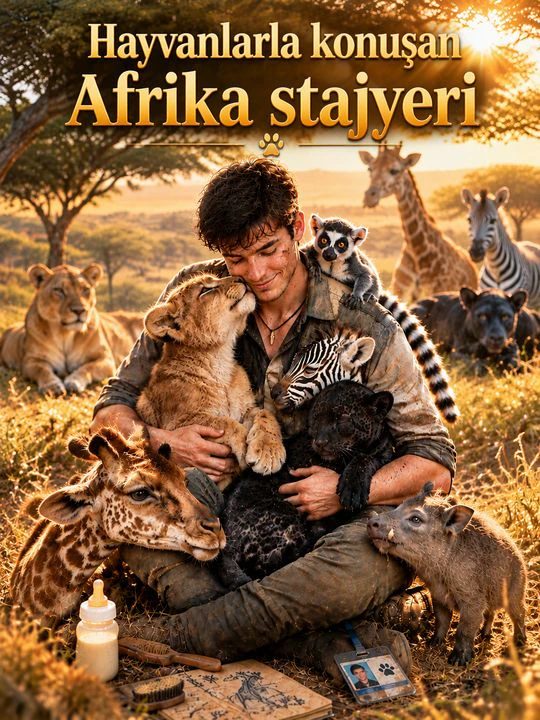 Afrika Hayvanlarının Dilini Anlayan Stajyer