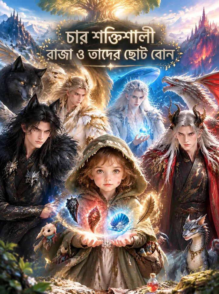 চার শক্তিশালী রাজা ও তাদের ছোট বোন