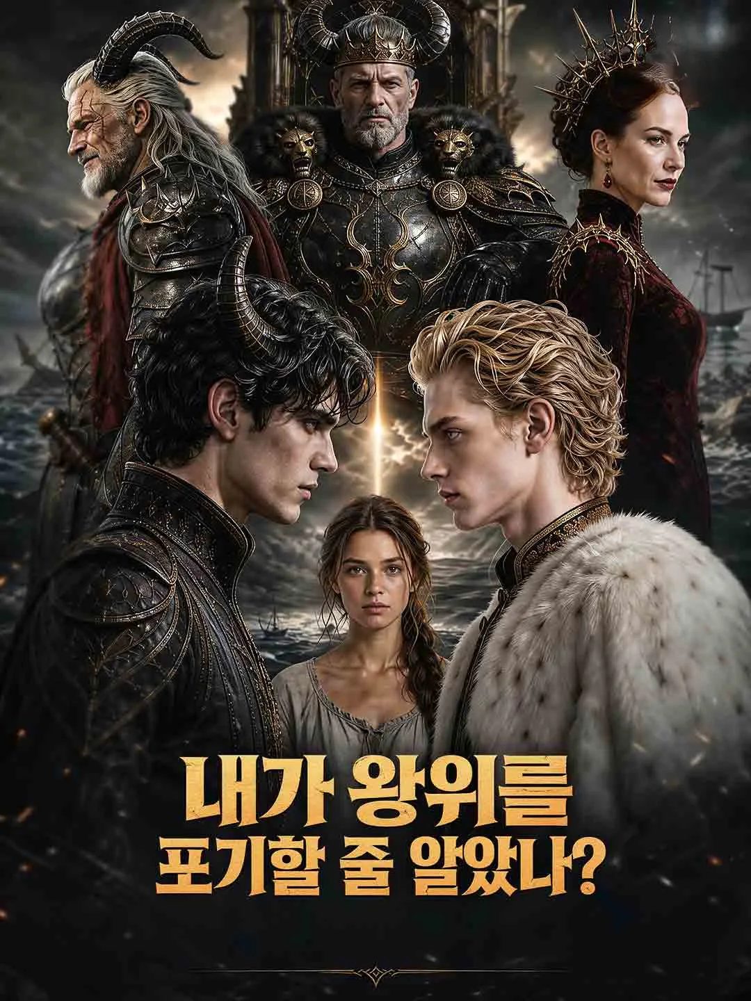 내가 왕위를 포기할 줄 알았나?