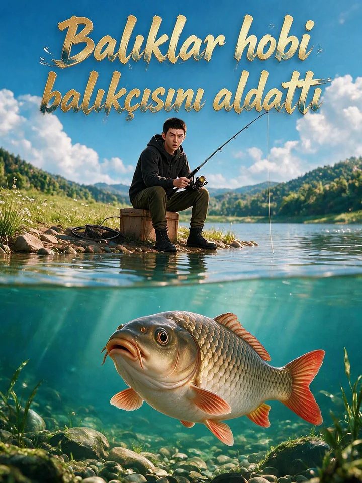 Balıklar hobi balıkçısını aldattı