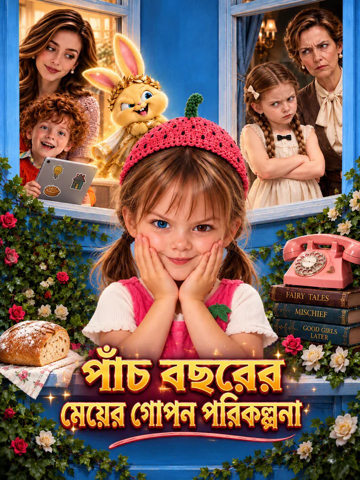 পাঁচ বছরের মেয়েটির বুদ্ধিদীপ্ত পরিকল্পনা