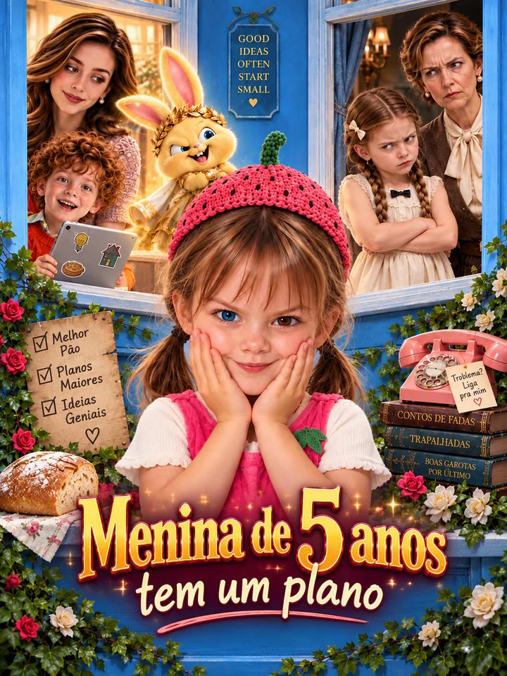Os planos geniais de uma menina de cinco anos