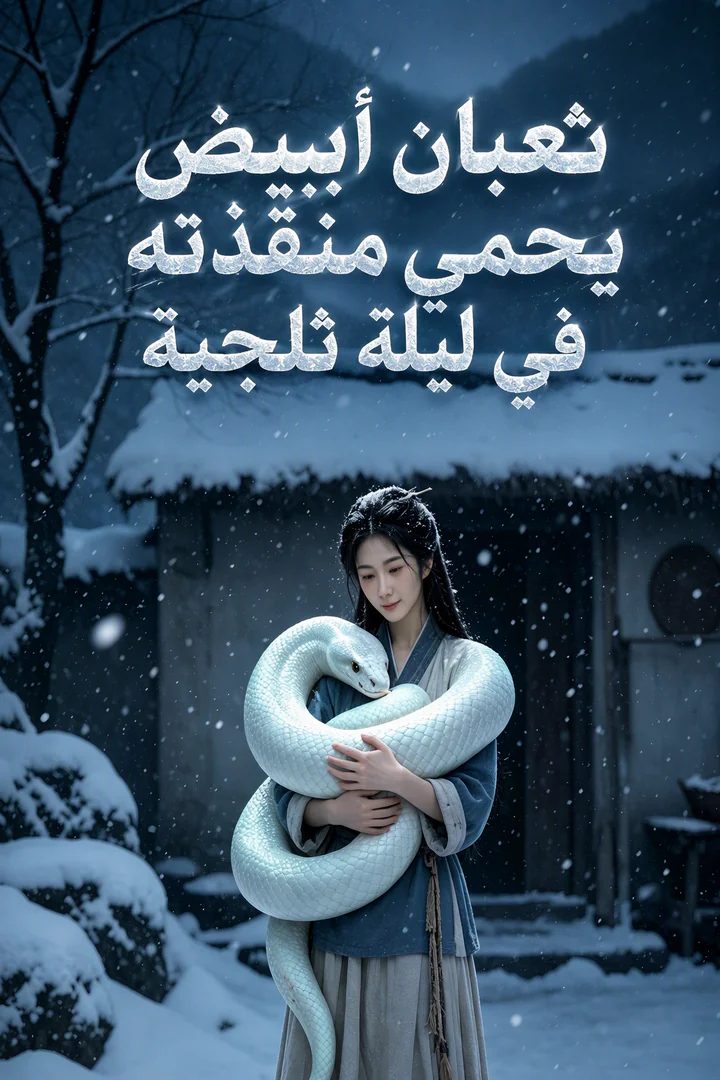 الفتاة التي أنقذت أفعى في ليلة مثلجة