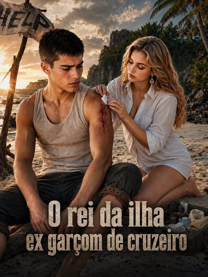 Rei da Ilha com Colete de Garçom