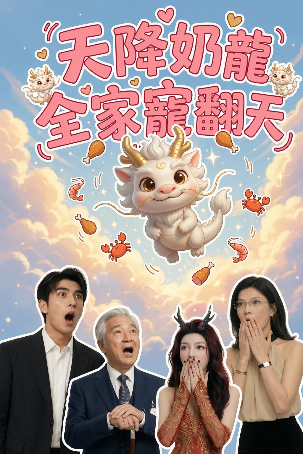 天降奶龍全家寵翻天