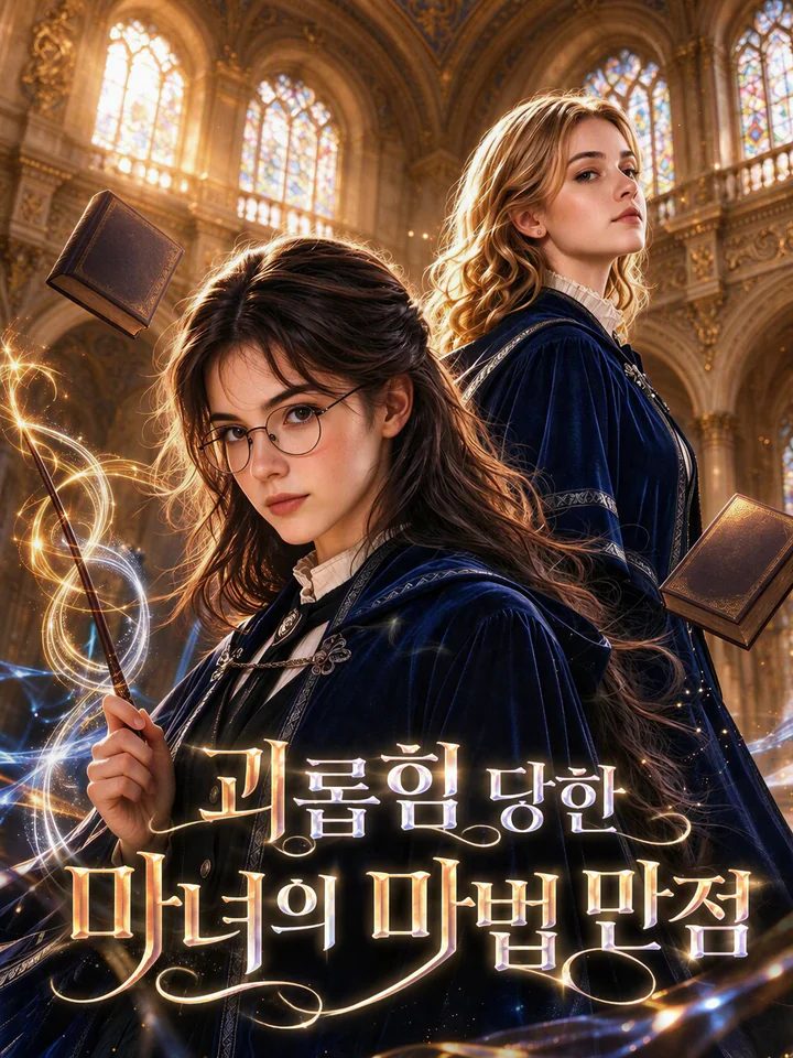 괴롭힘당하던 마녀, 마법 시험에서 수석을 차지하다