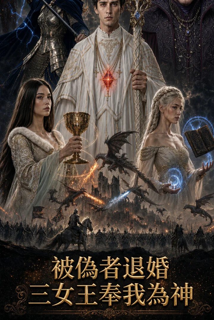 惨遭拒绝，三位女王却崇拜他
