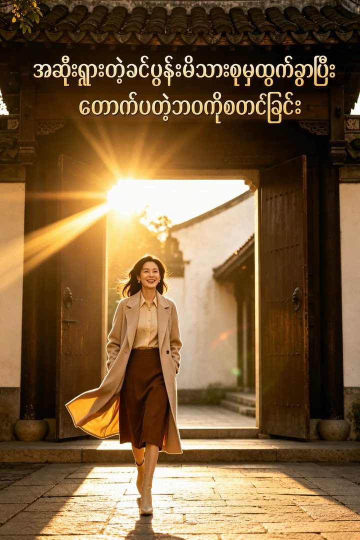 အဆိုးရွားတဲ့ခင်ပွန်းမိသားစုမှထွက်ခွာပြီး တောက်ပတဲ့ဘဝကိုစတင်ခြင်း