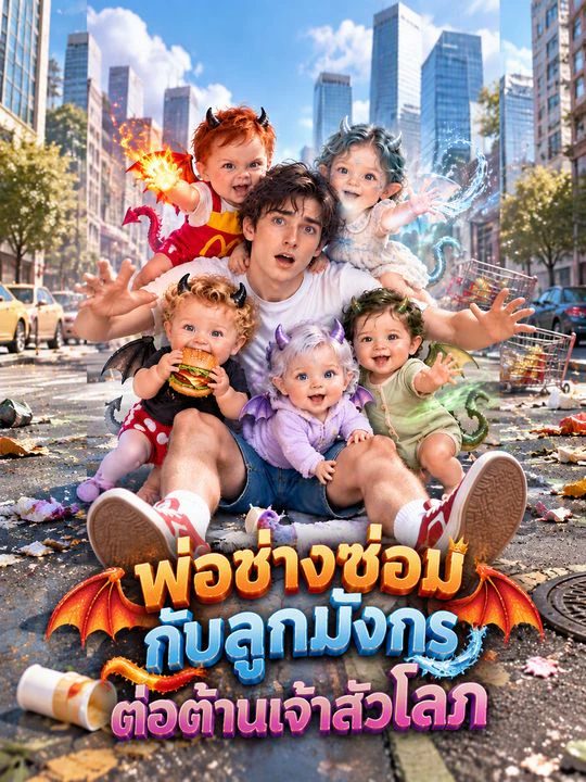 พ่อช่างซ่อมกับลูกมังกรต่อต้านเจ้าสัวโลภ
