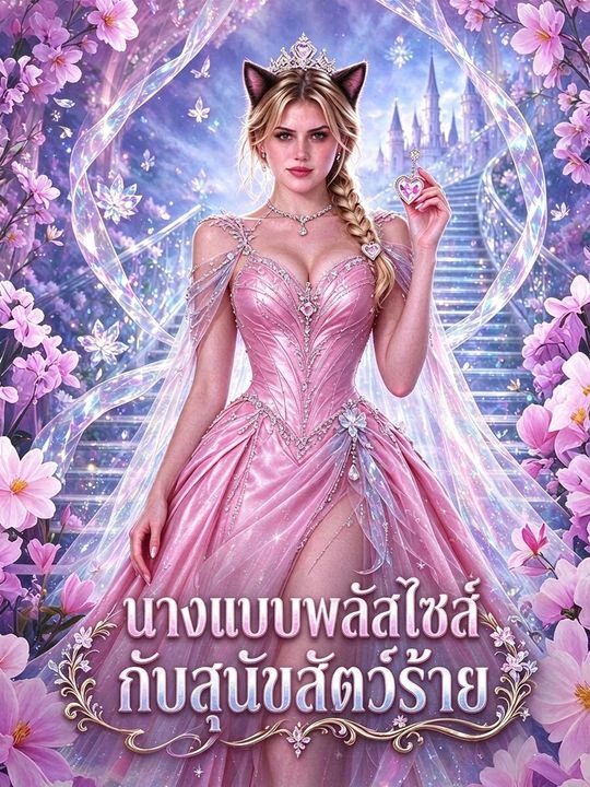 นางแบบพลัสไซส์กับสุนัขสัตว์ร้าย