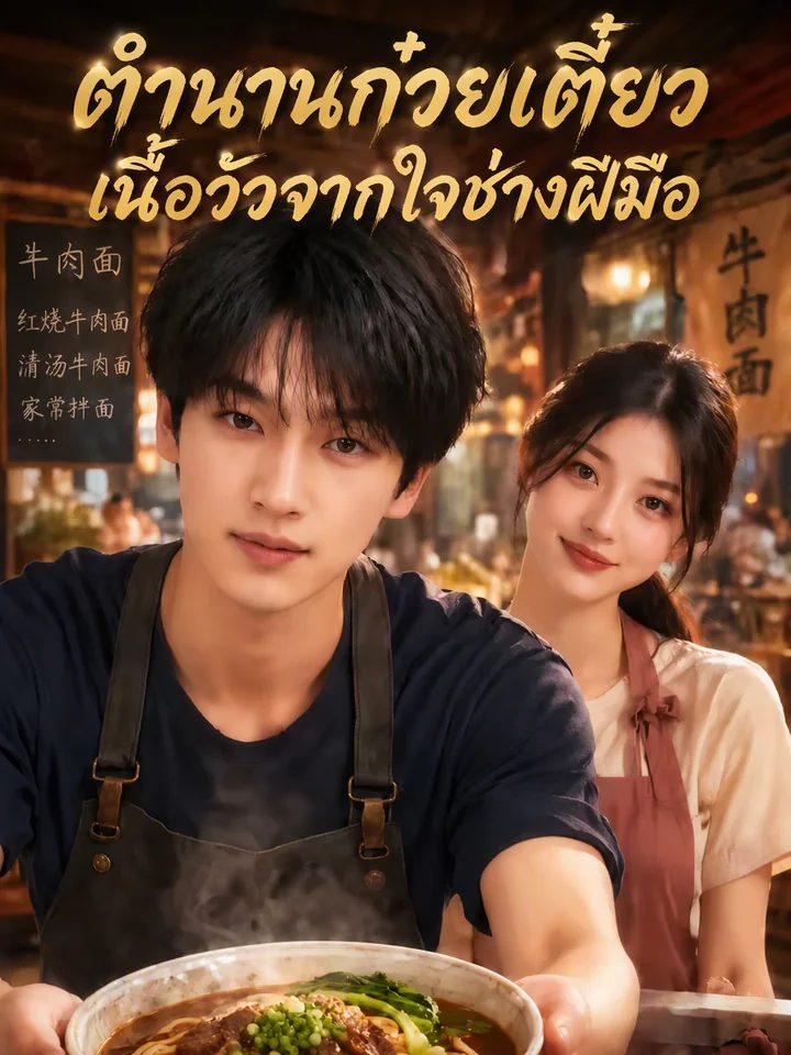 ตำนานก๋วยเตี๋ยวเนื้อวัวจากใจช่างฝีมือ