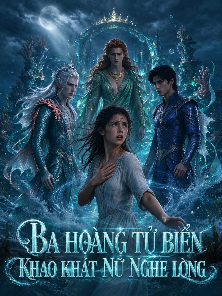 Ba vị vương tử biển cả truy đuổi cô gái lắng nghe con tim