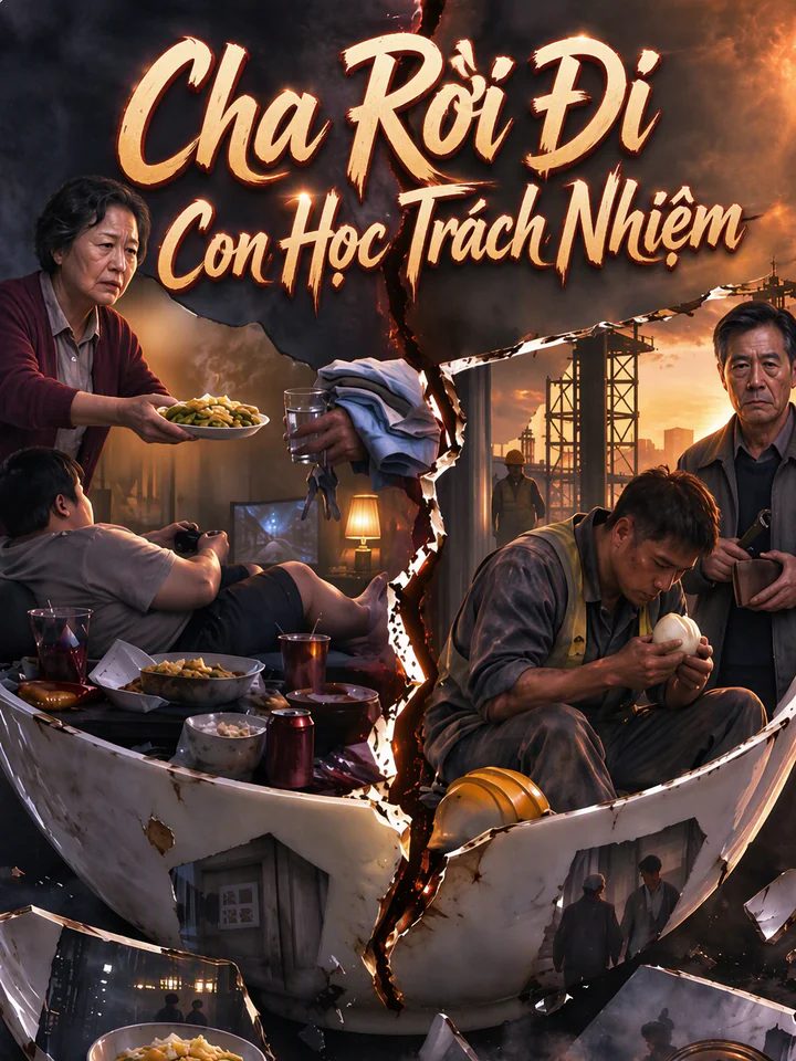 Cha Rời Đi Con Học Trách Nhiệm