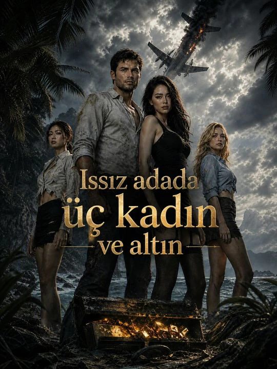 Üç Kadın ve Altın Sandığıyla Adada Mahsur