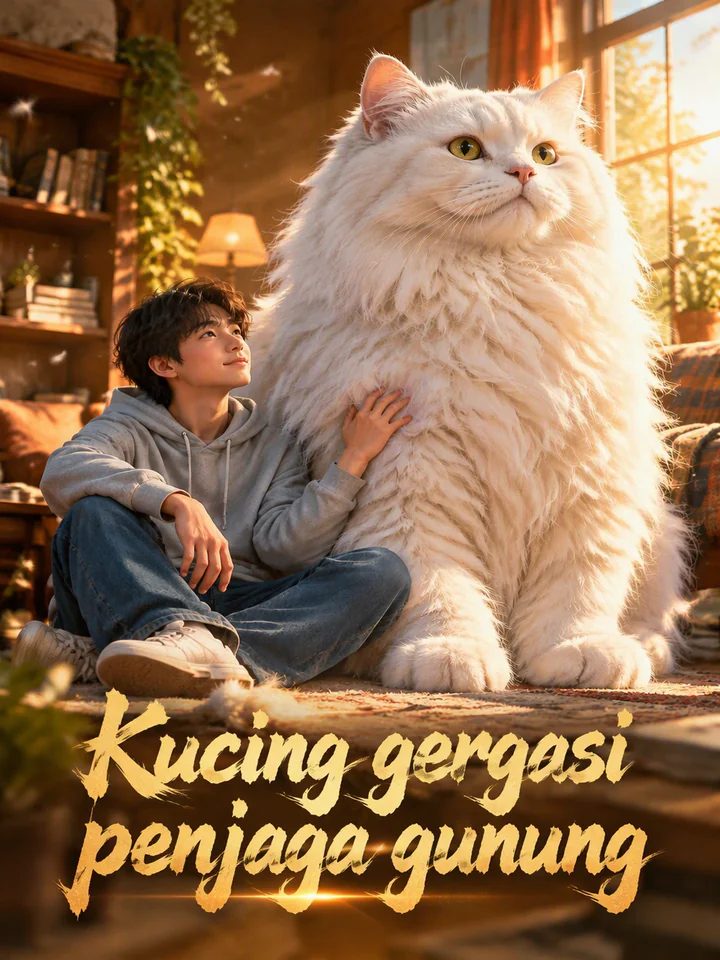 Gandingan Kucing Ragdoll Gergasi Pelindung Gunung