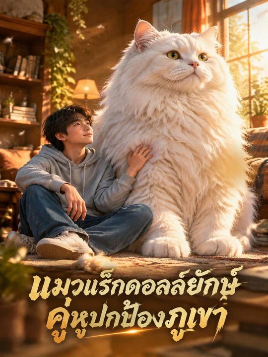 แมวแร็กดอลล์ยักษ์คู่หูปกป้องภูเขา