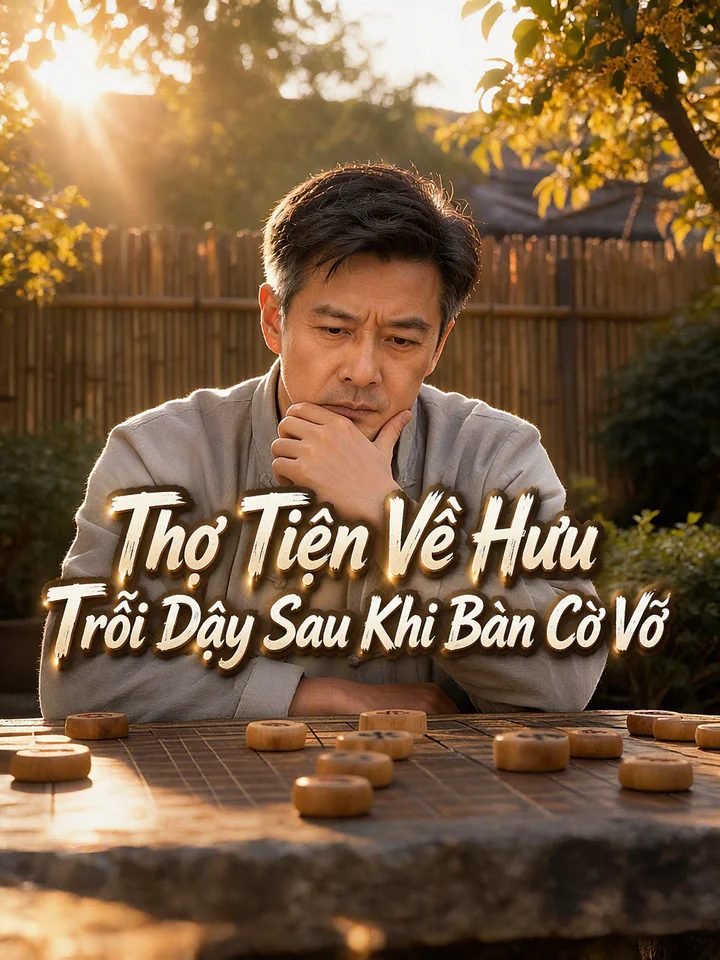 Người đàn ông rời nhà sau khi bàn cờ vây vỡ nát
