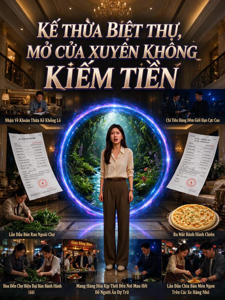 Thừa Kế Biệt Thự Và Khởi Nghiệp Qua Cánh Cửa Không Thời Gian