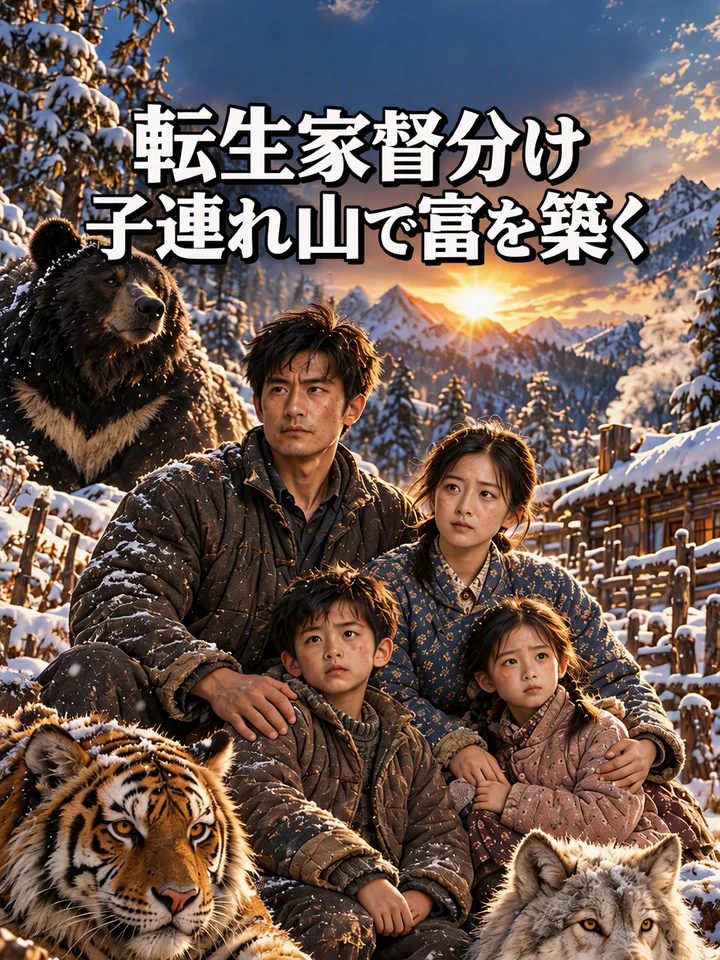 離婚後に転生、息子と山で大金持ち