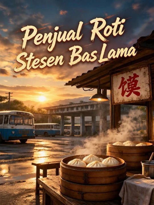 Penjual roti stesen bas lama
