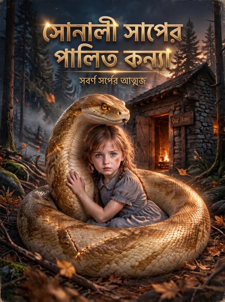 সোনালি অজগরের কাছে বড় হওয়া মেয়ে