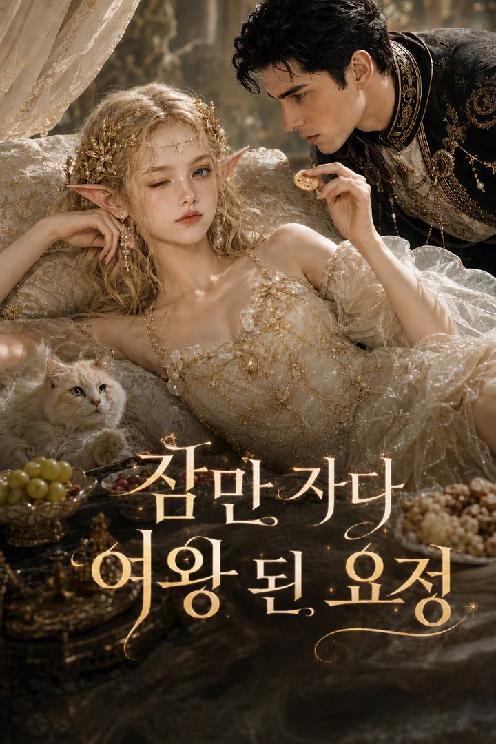 먹고 자는 것만 좋아하던 선녀가 여왕이 되었다