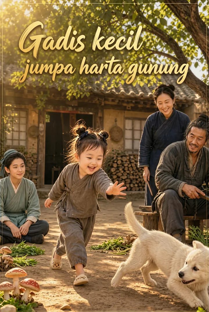 Gadis kecil jumpa harta gunung