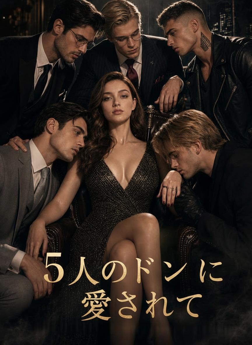 彼女の5人の大物たちに愛されている