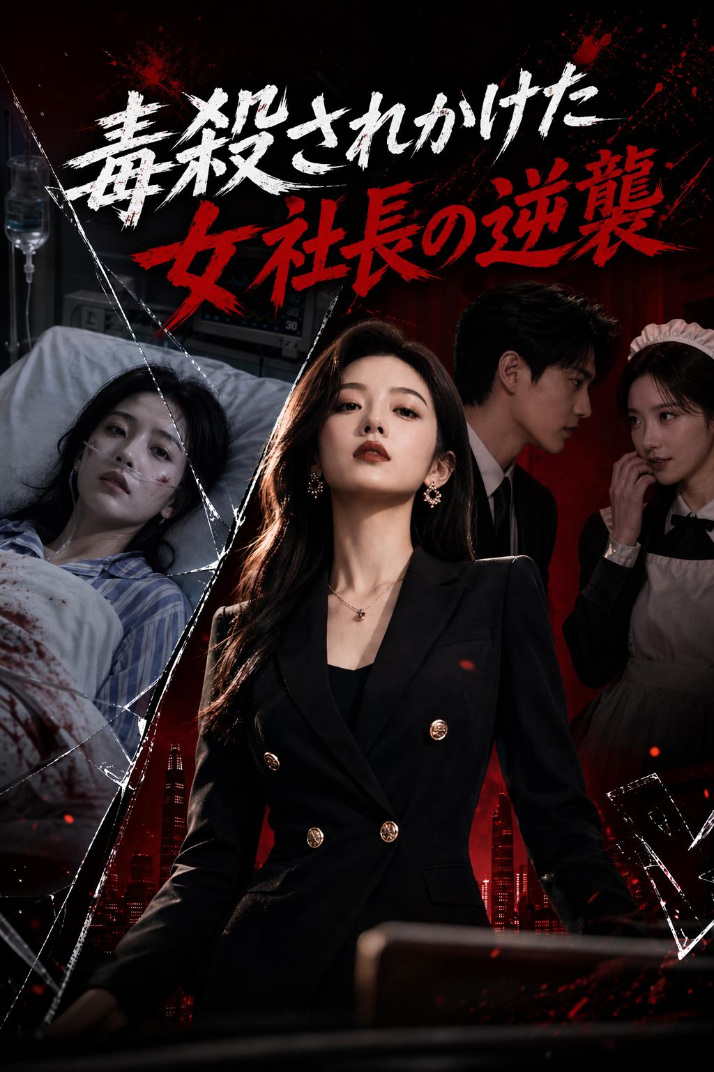 毒殺されかけた女社長の逆襲