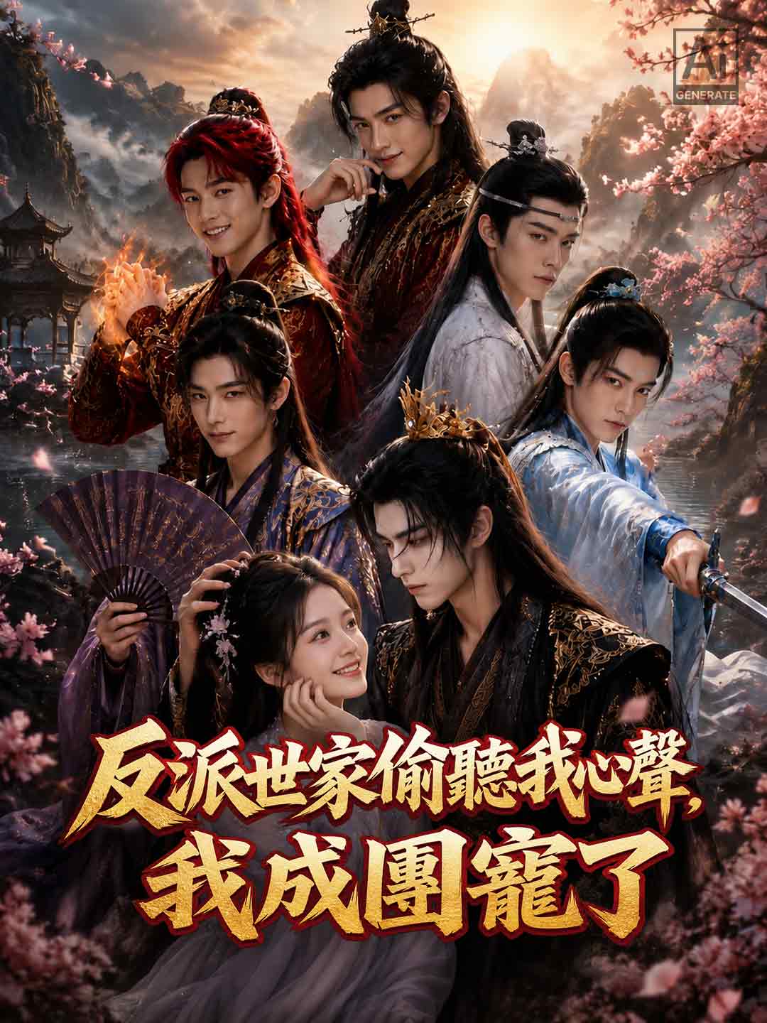 反派世家偷聽我心聲，我成團寵了