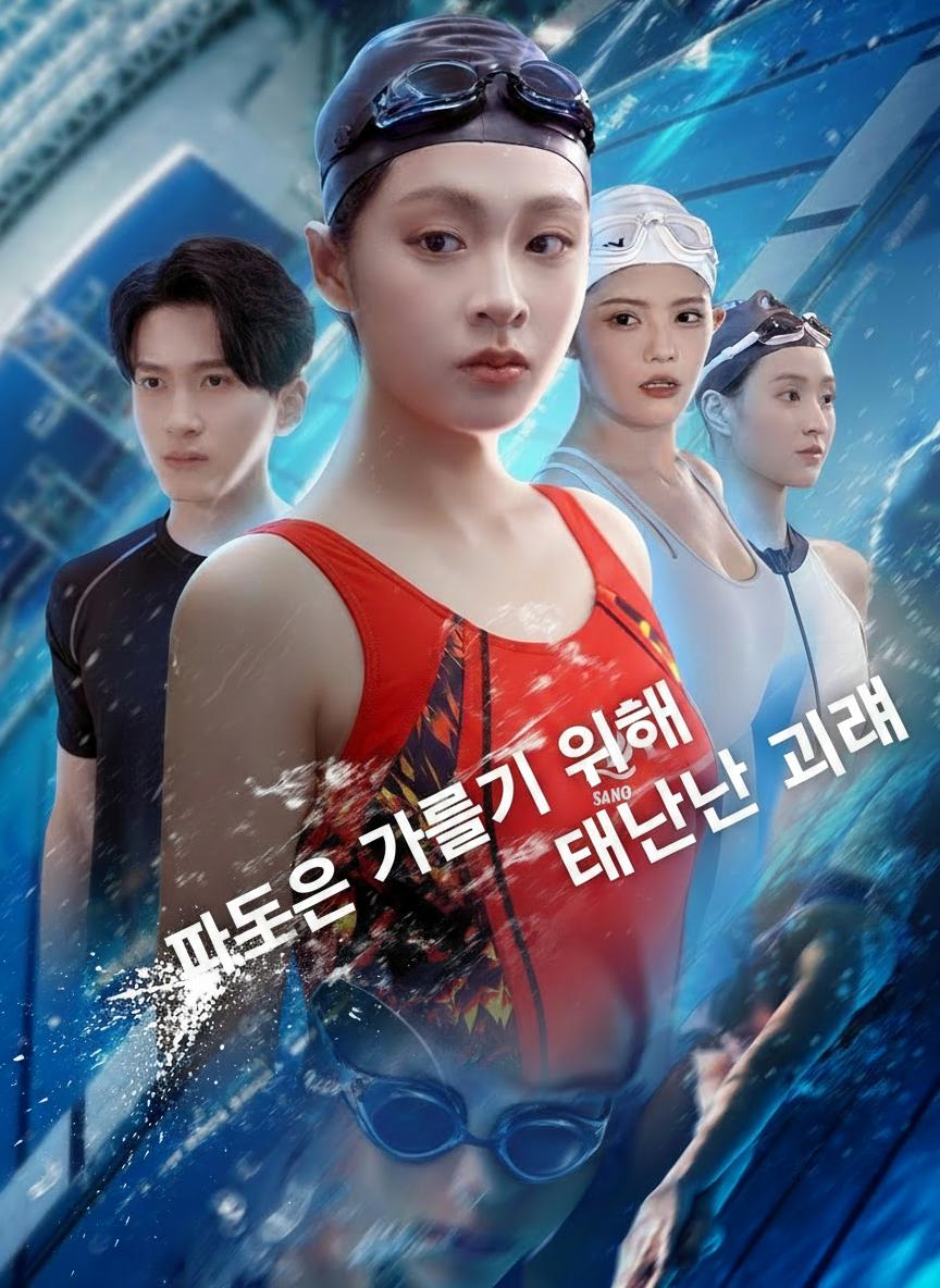 파도를 가르기 위해 태어난 그녀