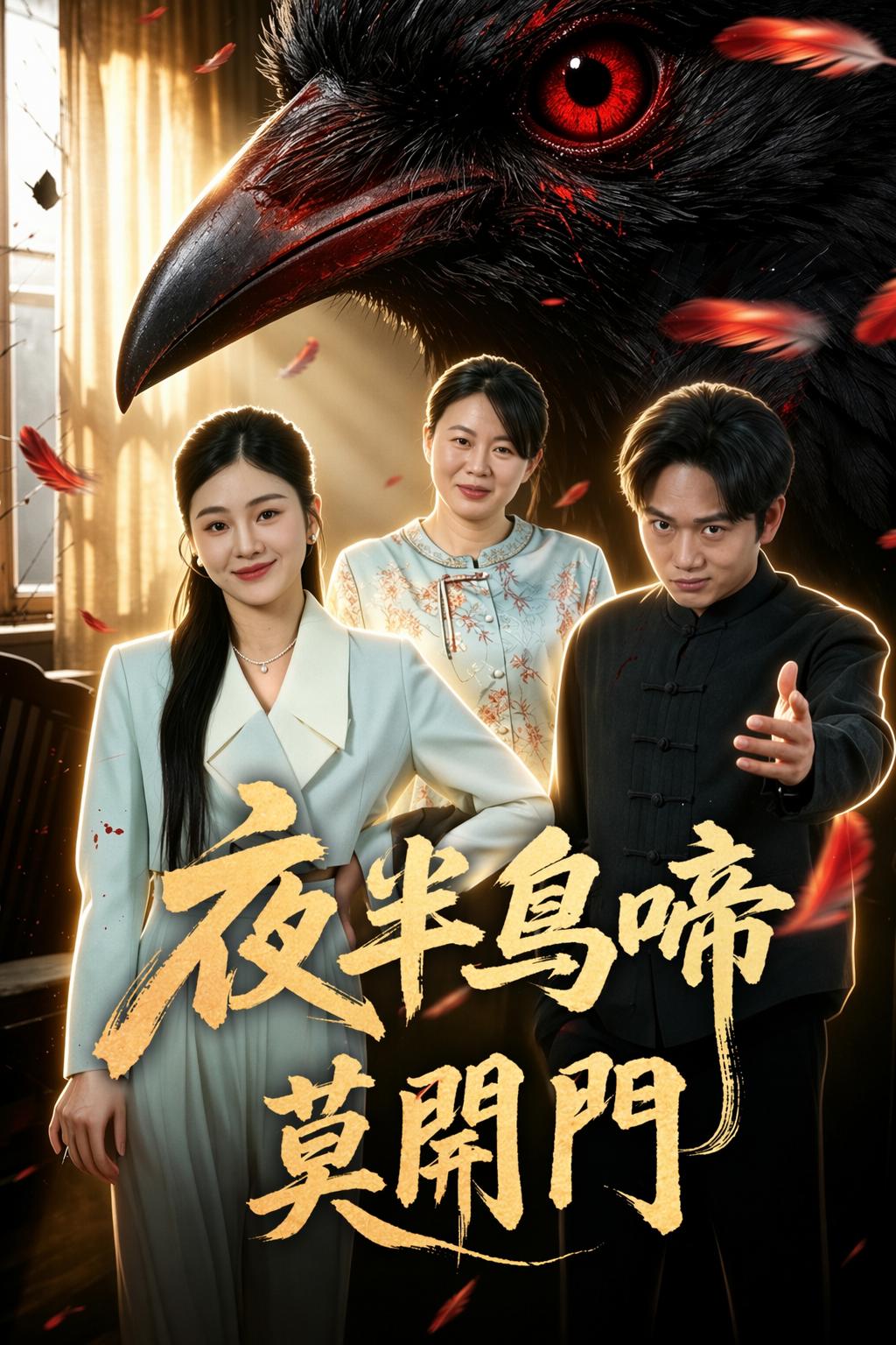 夜半鳥啼莫開門