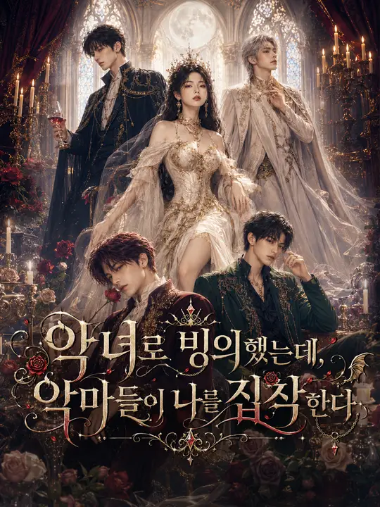 악녀로 빙의했는데, 악마들이 나를 집착한다