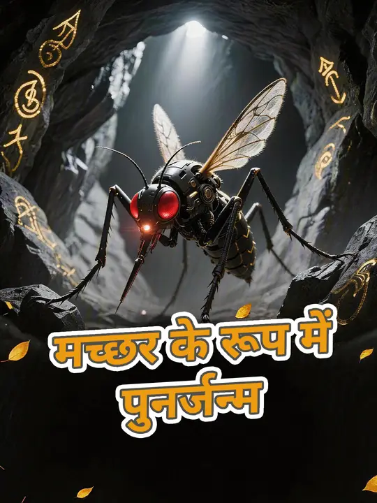 मच्छर के रूप में पुनर्जन्म