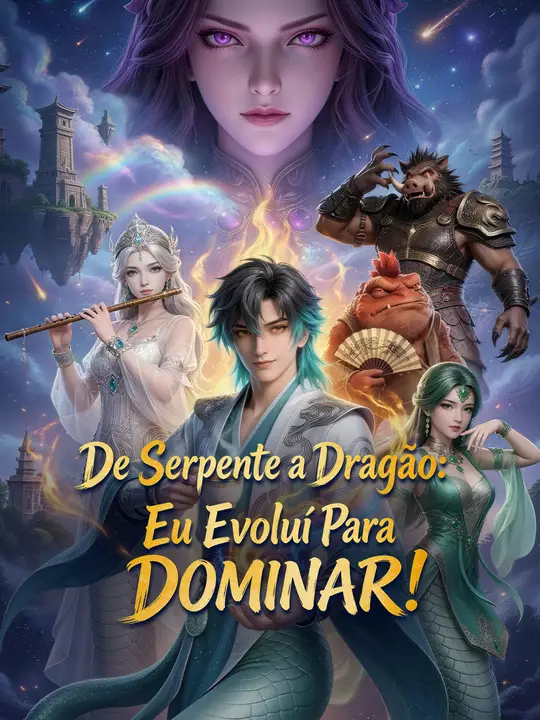 De Serpente a Dragão: Eu Evoluí Para DOMINAR!